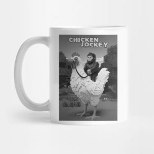 Chicken-Jockey - Funny Bigfoot riding chicken #3 Mug